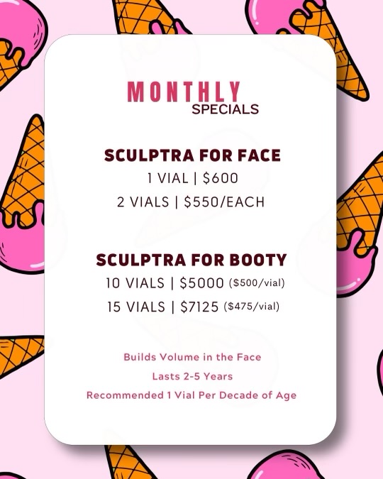 June specials for sculptra Los Angeles