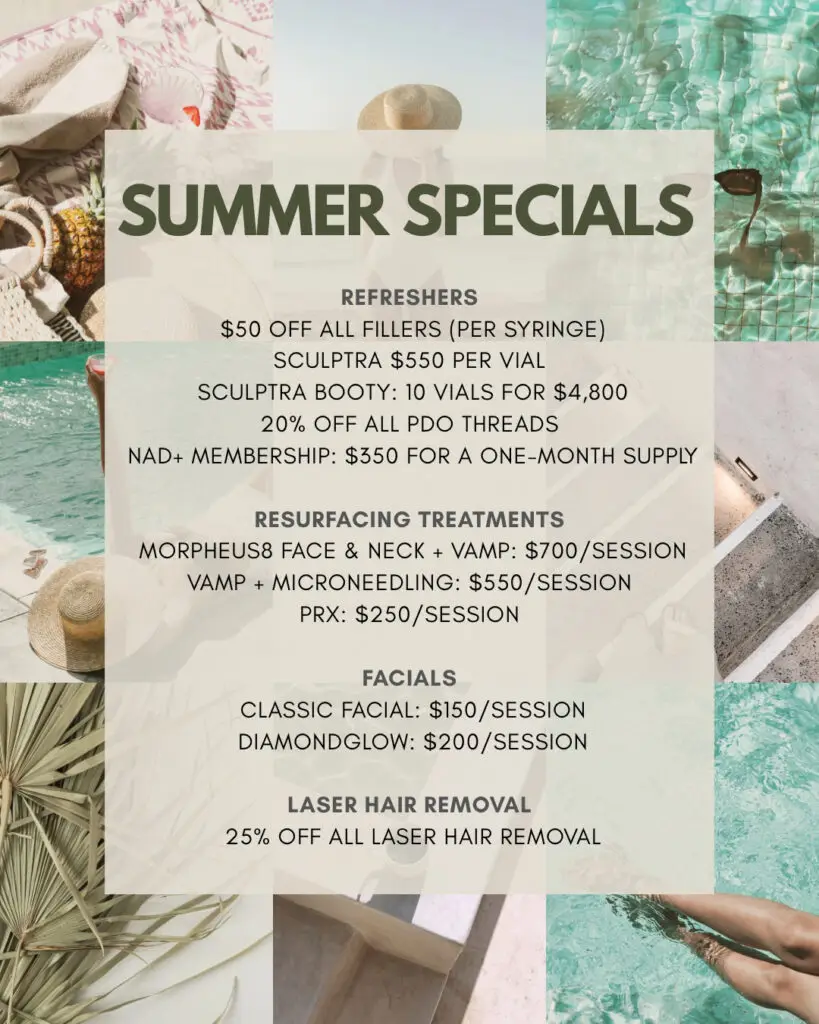 summer specials 2025