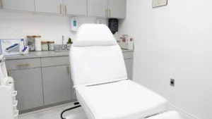 Hush LA Med Spa laser hair removal room