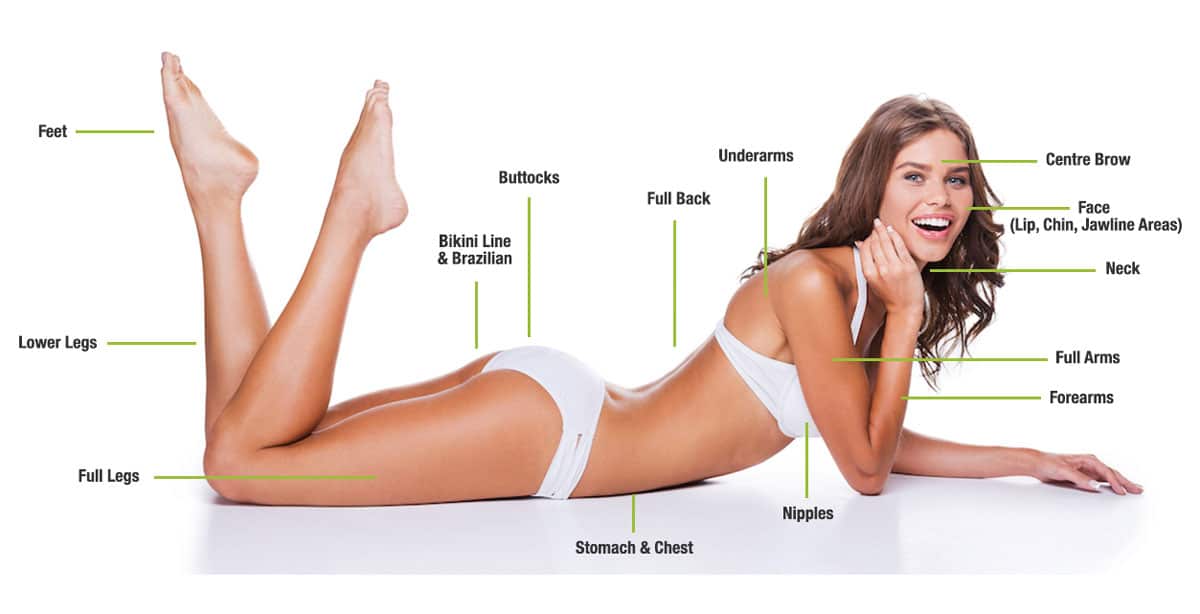 Full body laser hair removal - Hush LA Medspa