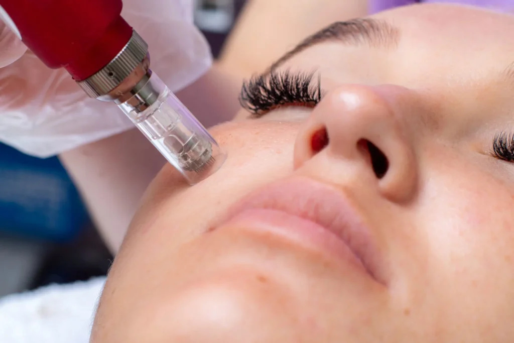 Microneedling treatment for youthful skin Los Angeles