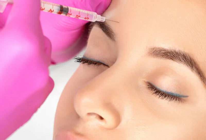 correcting forehead lines with dermal fillers Los Angeles
