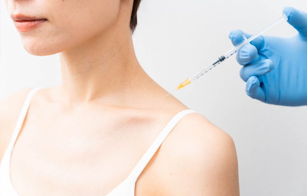 Enhance shoulder contour with Trap tox Los Angeles