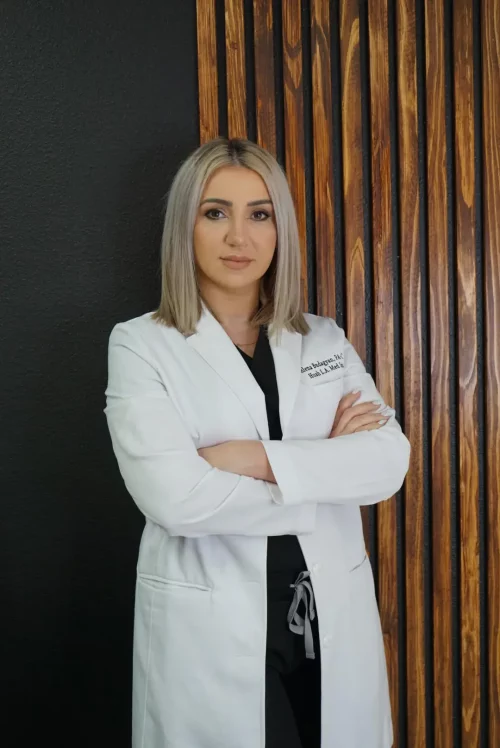 Elena Budagyan, the owner and the aesthetician of Hush LA medspa